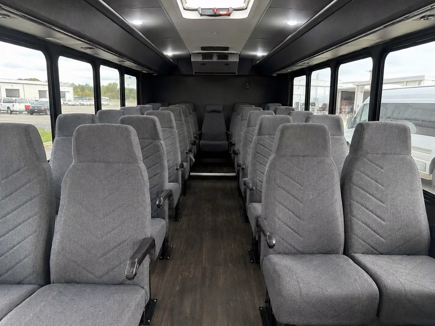 20 passenger minibus inside