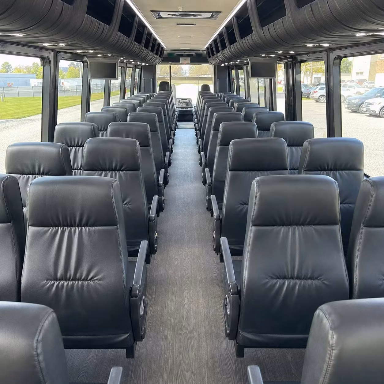 30 passenger minibus interior