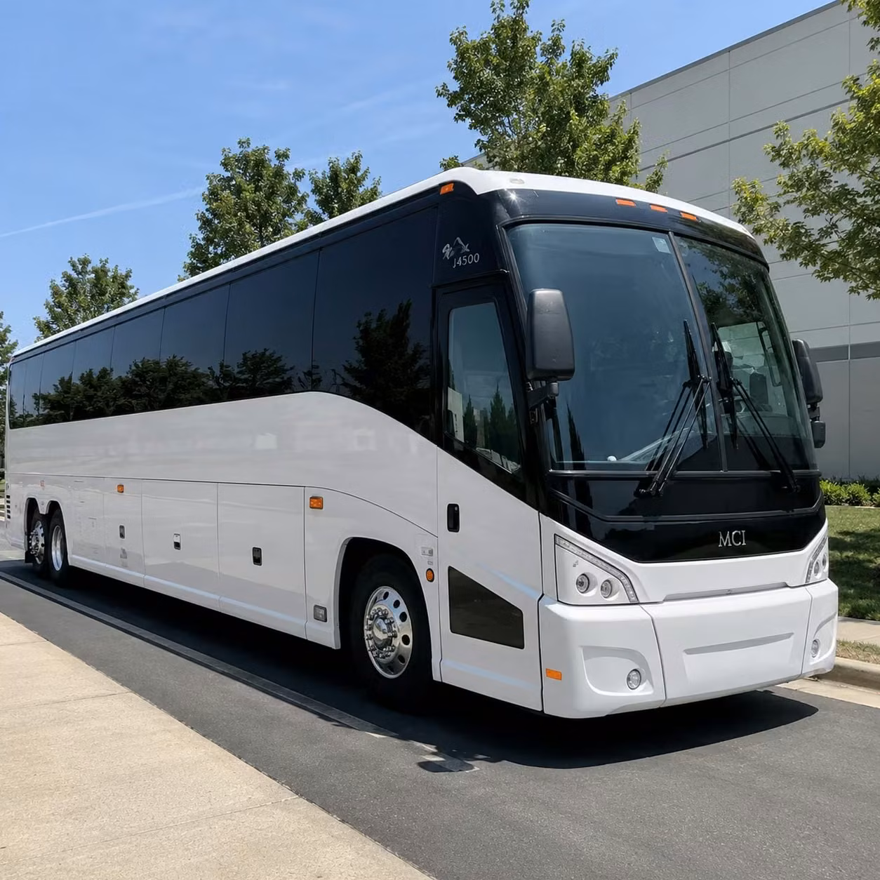 56 passenger charter bus