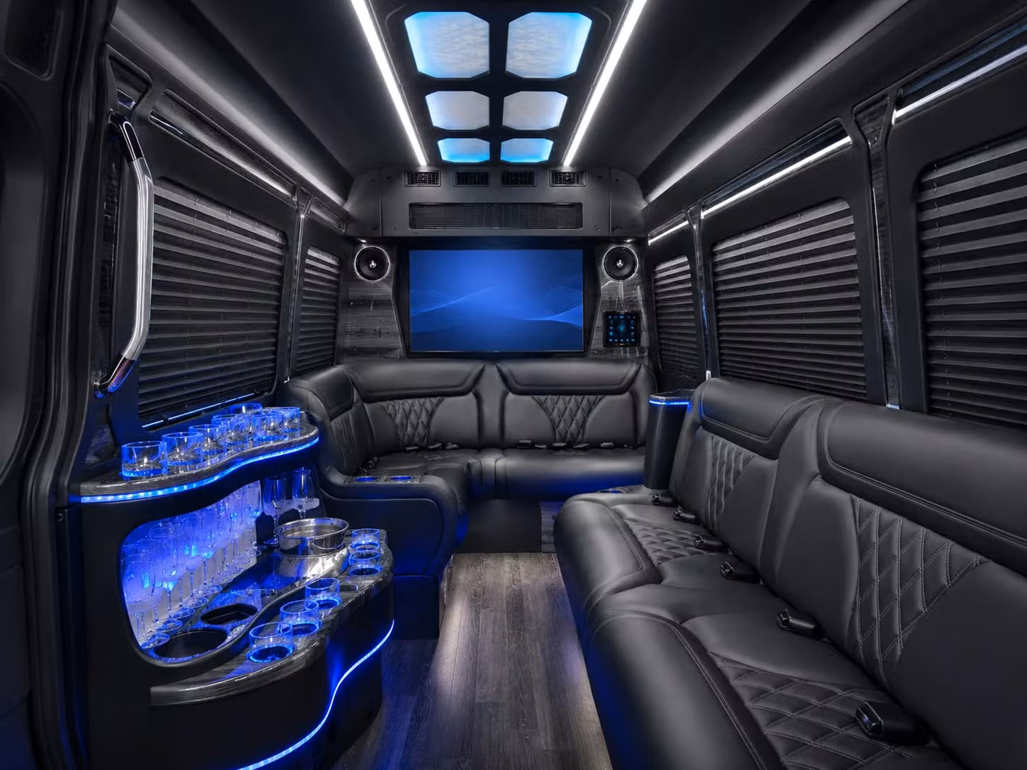 browse a large selection of buses for corporate retreats and team building events in baldwin park