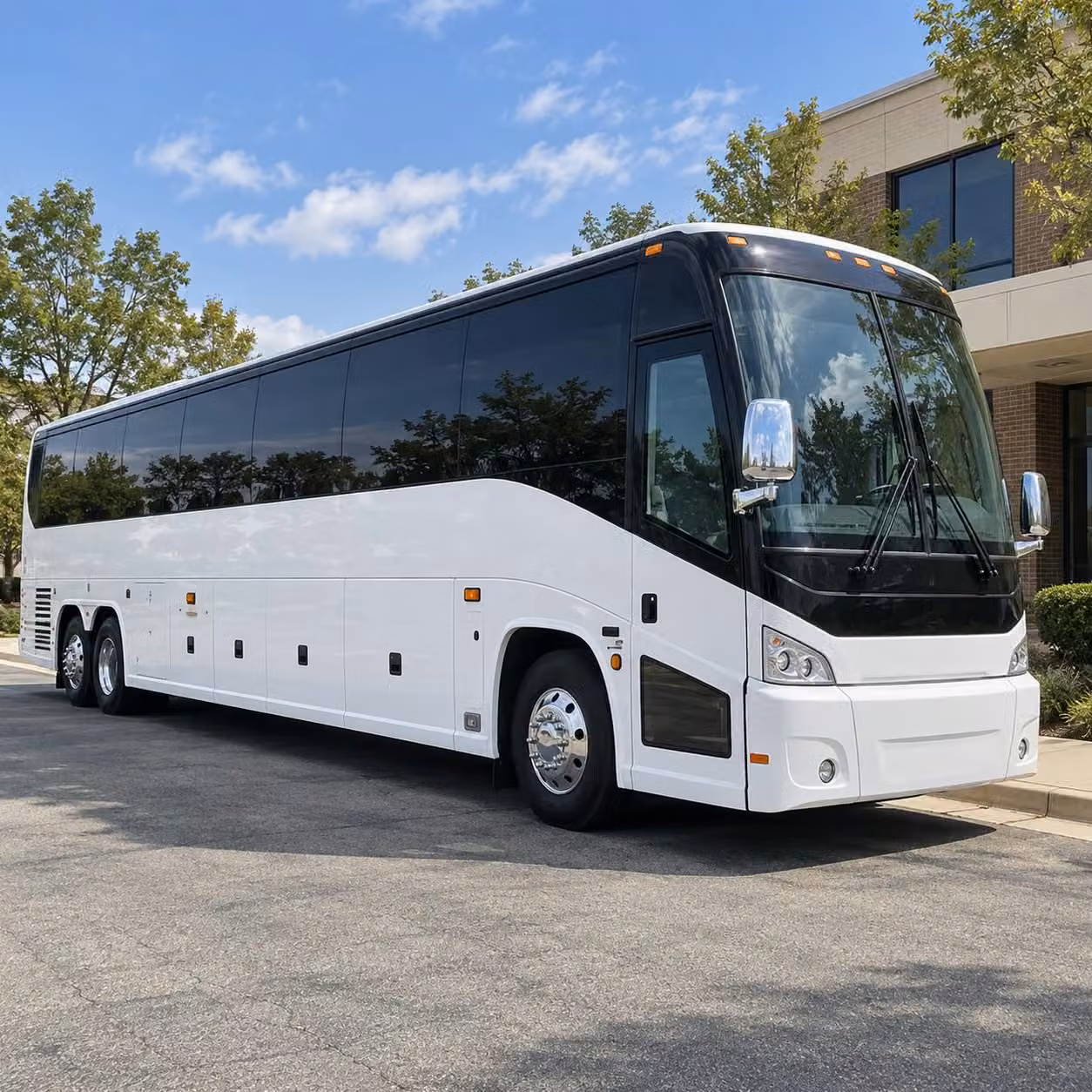 charter bus shuttles for personnel transfers between baldwin park facilities and regional bases