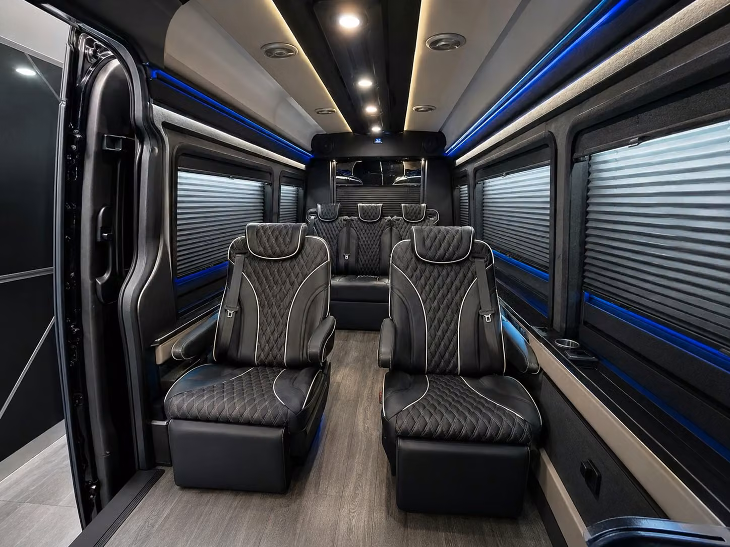 compare baldwin park airport shuttle options for large travel groups and cruise transfers