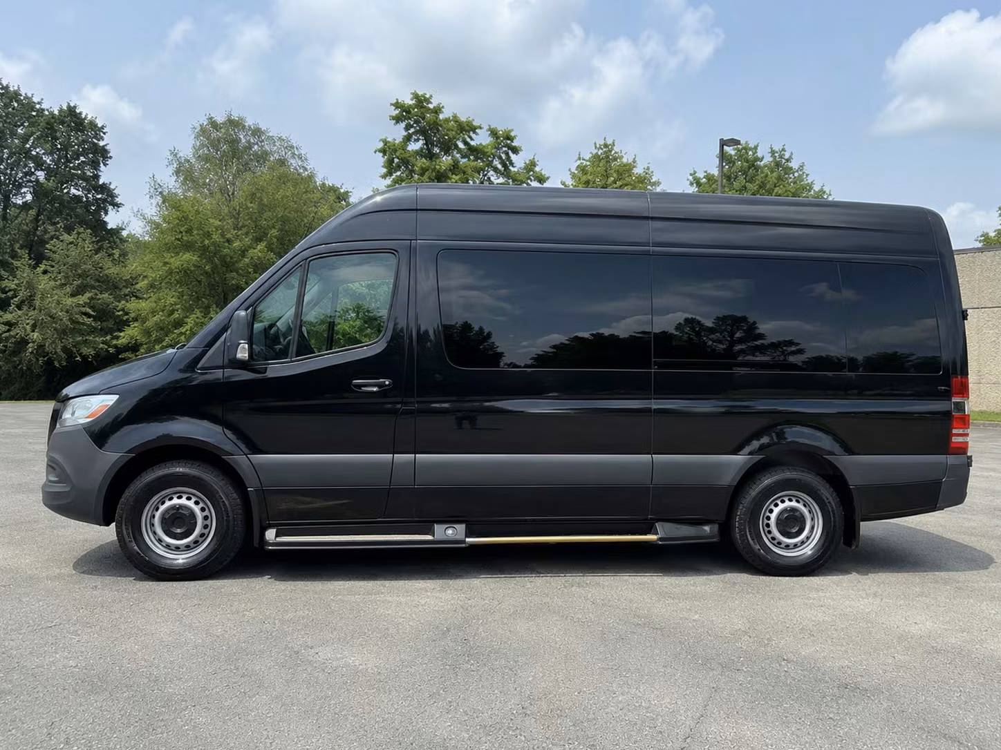 sprinter van with driver