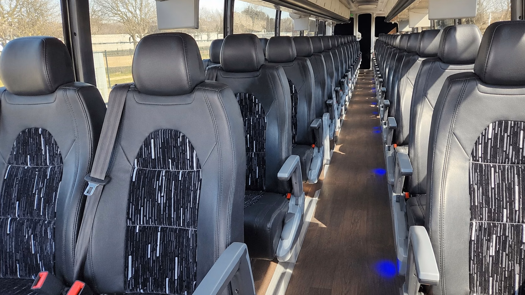 when your baldwin park reception venue has limited parking a shuttle bus solves everything